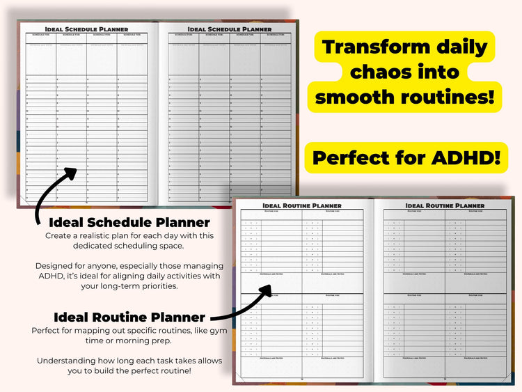 WEEKLY, 8.5 X 11, CUSTOMIZABLE Life-Changing Planner, Manifesting, Meal Planning, Goal Organizing and Tracking, Financial and Budget, ADHD